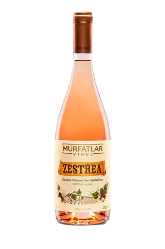 Vin rose demidulce Zestrea Murfatlar Merlot&Cabernet Sauvignon, alcool