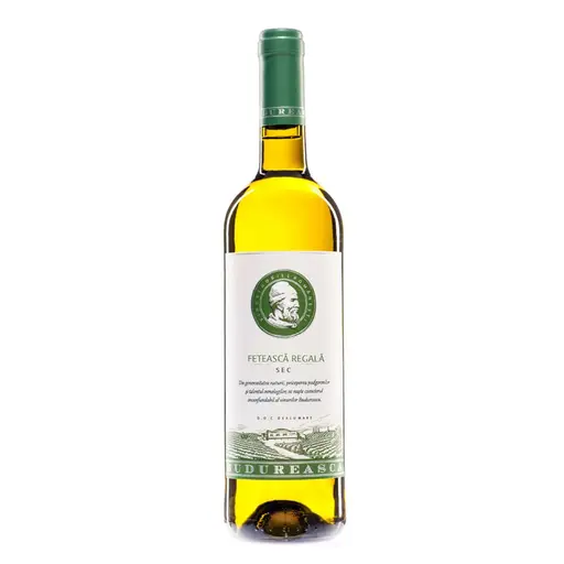 Vin alb sec Budureasca, Feteasca Regala
