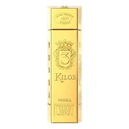 3 KILOS GOLD VODKA