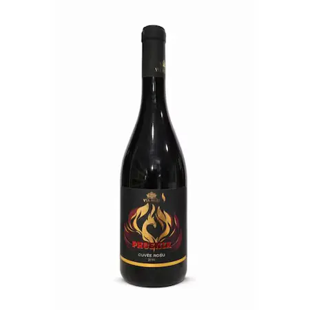 Vin rosu Husi Cupaj Phoenix, demisec, aromat, - eMAG.ro