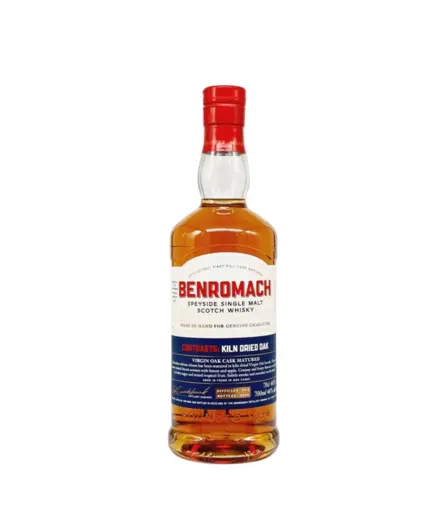 Benromach 2012 Contrasts Kiln Dried Virgin Oak Barrel Whisky