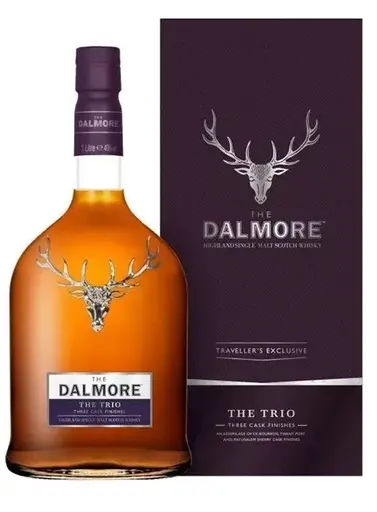 DALMORE the trio three cask finishes single malt whisky