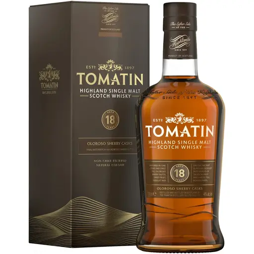 Whisky Tomatin Single Malt Oloroso Sherry Casks 18 Ani