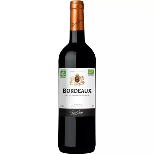 Vin rosu sec Pierre Chanau Bordeaux Bio, Merlot, Cabernet Sauvignon si Cabernet Franc