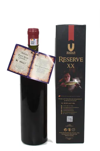 Vin rosu sec Vinia Pinot noir 2008 Bohotin