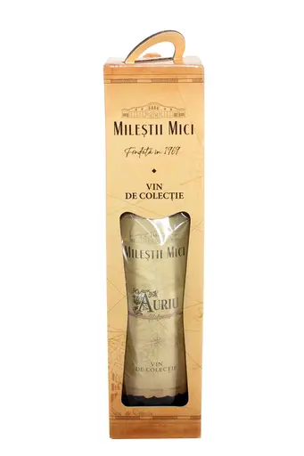 Vin alb, Dulce, colectie Milestii Mici, Auriu 1986