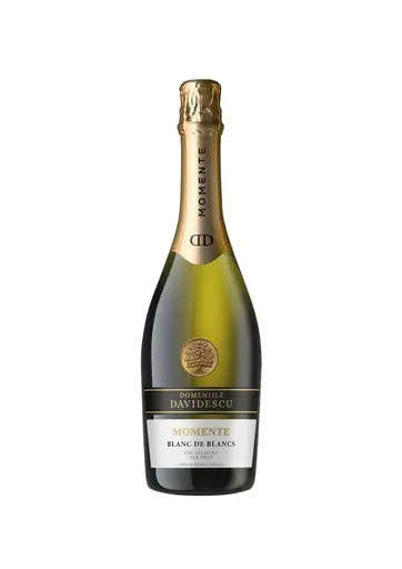 Vin spumant alb brut Domeniile Davidescu Momente, Chardonnay
