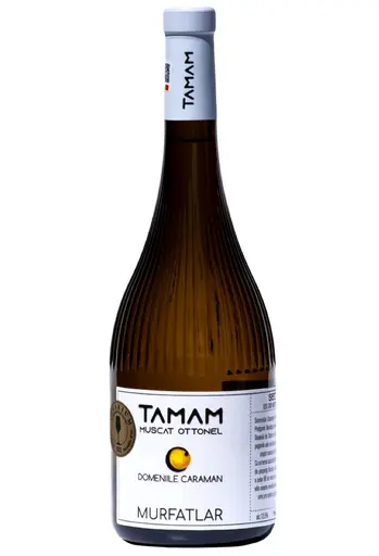 Vin Alb Sec Tamam Muscat Ottonel Domeniile Caraman Murfatlar