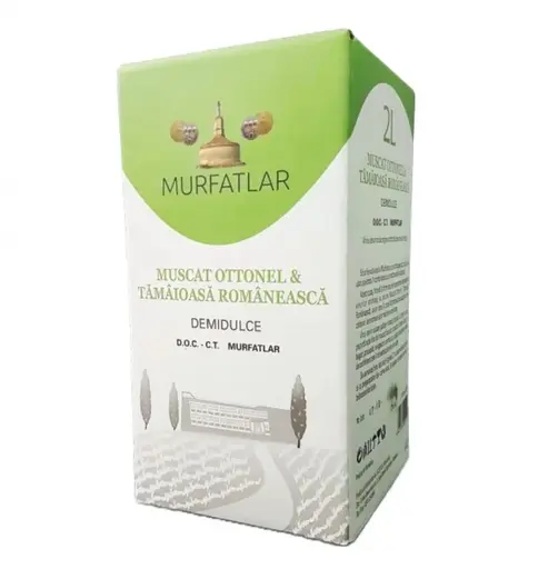 Statiunea Murfatlar Muscat Ottonel & Tamaioasa Romaneasca Demidulce Bag in Box