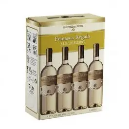 Cramele Recas Vin Alb Feteasca Regala BIB