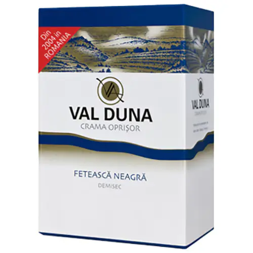 Vin Rosu Val Duna, Feteasca Neagra,Demisec