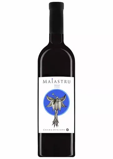 Vin rosu demisec Maiastru Merlot