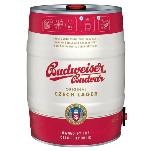 Budweiser Budvar - Bere Lager, - KEG
