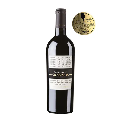 SAN MARZANO COLLEZIONE CINQUANTA VINO ROSSO D'ITALIA
