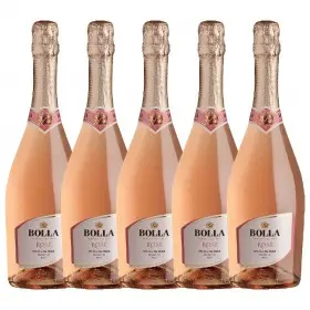 Pachet 5 sticle Vin spumant roze Bolla Veneto, Italia