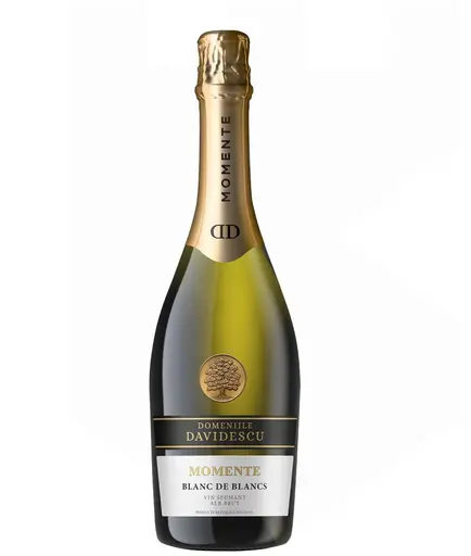 Spumant alb sec Domeniile Davidescu Momente Blanc de Blancs Chardonnay