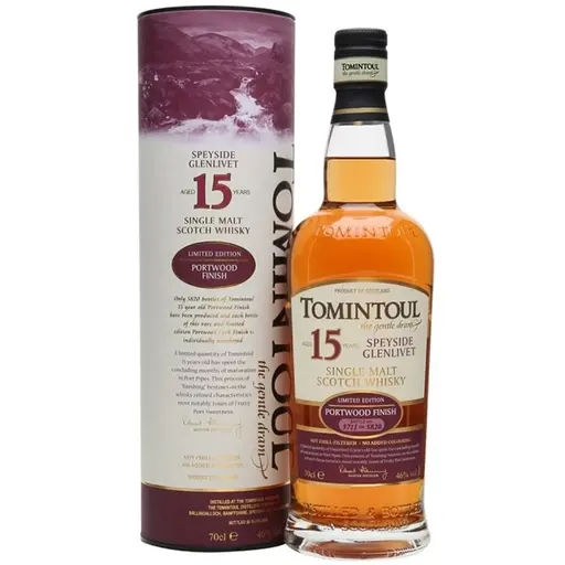 Tomintoul Portwood Finish 15 Ani