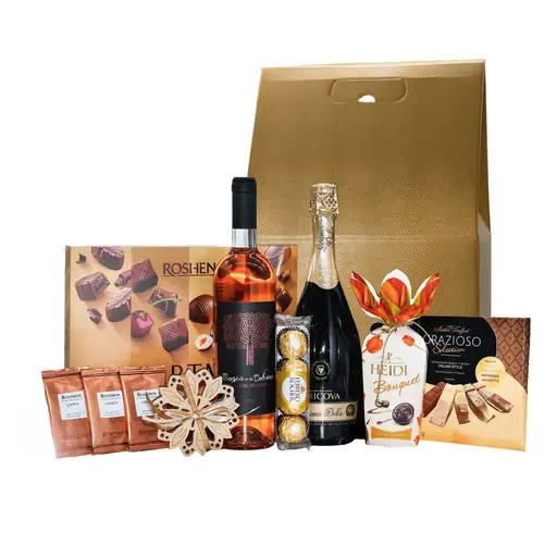 Cadou Orange Dream cu vin Mosia Tohani