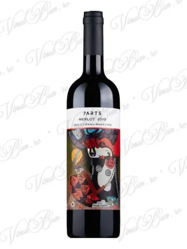 7Arts Winery Vin 7Arts Merlot 2019 DOC-CT Banu Maracine