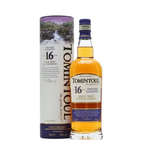 Tomintoul 16 ani The Gentle Dram Speyside Single Malt Scotch Whisky