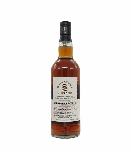 Signatory Craigeallachie 15 Ani Vintage 2011 Whisky