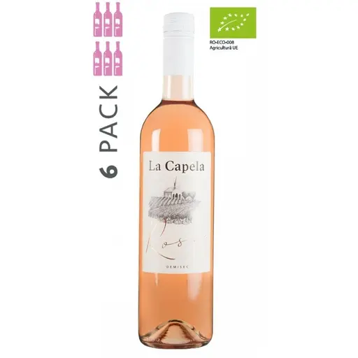 LA CAPELA Rose 2024 - Cutie 6 Sticle - IG Dealurile Satmarului