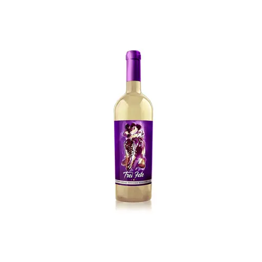 Vin alb sec, Trei Fete, Basavin, Feteasca Regala