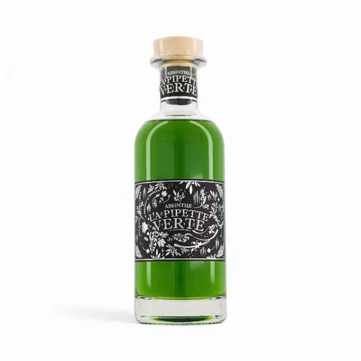 Deau Absinthe La Pipette Verte, verde maslina, arome de mirodenii si ierburi aromatice