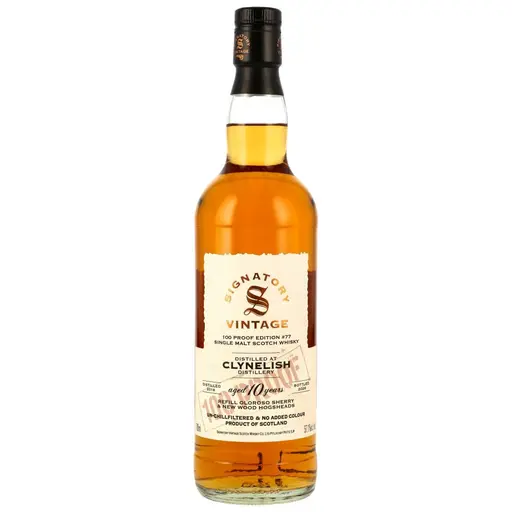 Signatory Vintage Clynelish 2016 10 Ani 100 Proof Batch #77