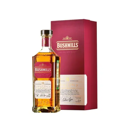 Whiskey BUSHMILLS 16Y Single Malt Irlandez