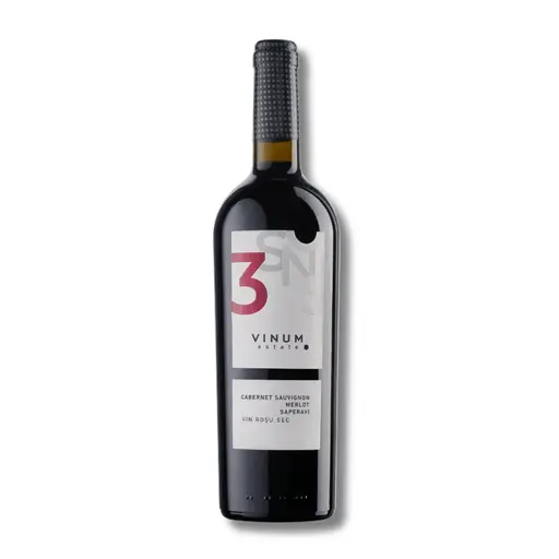 Vin Vinum Estate Cabernet, Merlot si Saperavi, Rosu Sec