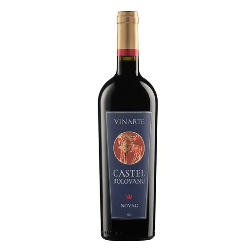 Vin Rosu Vinarte Castel Bolovanu, Novac, Sec