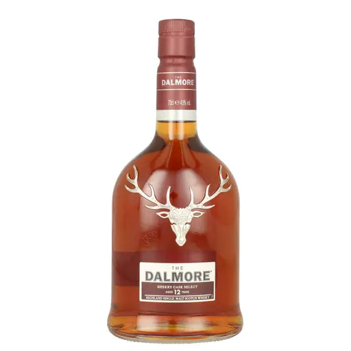 Whisky Dalmore 12 ani, single malt, culoare chihlimbar