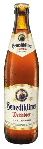 Bere nefiltrata Benediktiner Weissbier