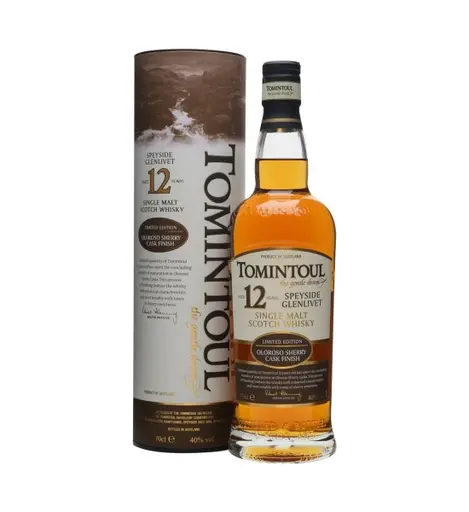 Tomintoul Oloroso Cherry Cask Finish 12 ani