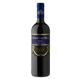Vin rosu demisec, Merlot, Schwaben Wein Recas, Romania