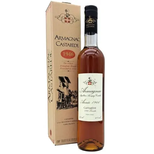 Armagnac de Epoca Castarede Annee 1946