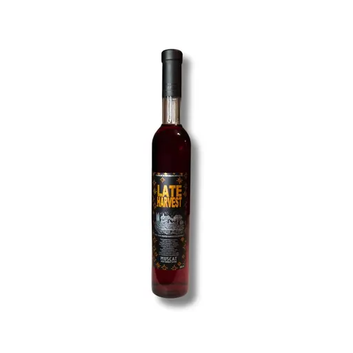 Vin rosu dulce Late Harvest Basavin, rubiniu