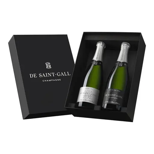 Coffret 2 Champanie Grand Cru De Saint Gall