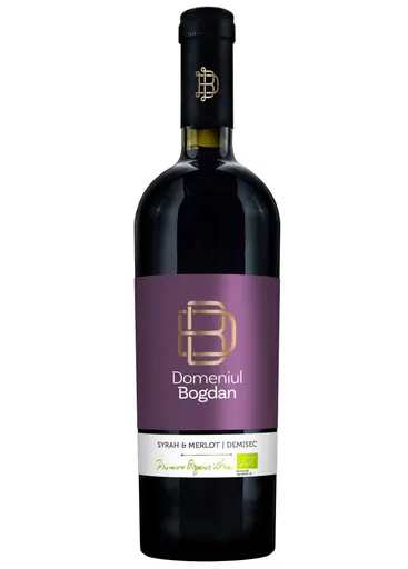 Domeniul Bogdan Clasic Syrah & Merlot Demisec