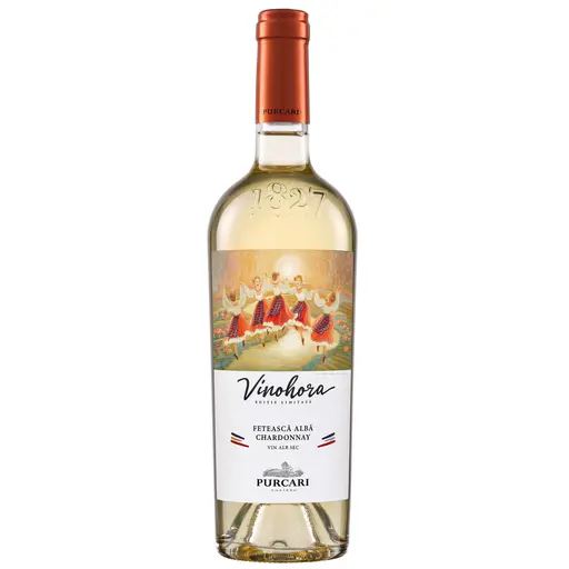 Purcari Vinohora Feteasca Alba &amp; Chardonnay Sec