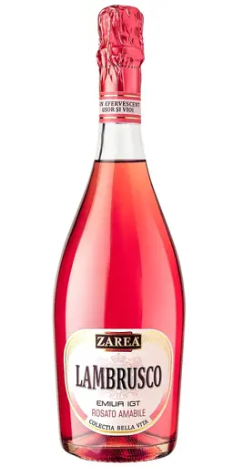 Lambrusco Rose, Demidulce, Zarea