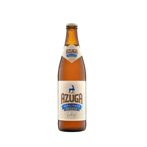 Bere alba nefiltrata Azuga, sticla