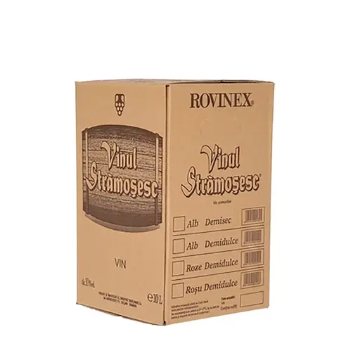 Vin rosu demidulce Bag in Box, Vinul Stramosesc