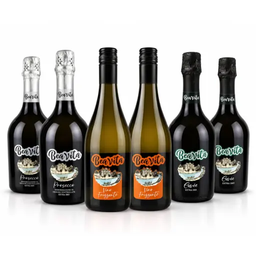 BeaVita Pachet Editie Limitata 2X Cuvee extra dry 2X Prosecco ExtraDry 2X Vino Frizzante