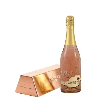 Osterreich Gold Rose Vin Spumant Cu Foita Aur 23k