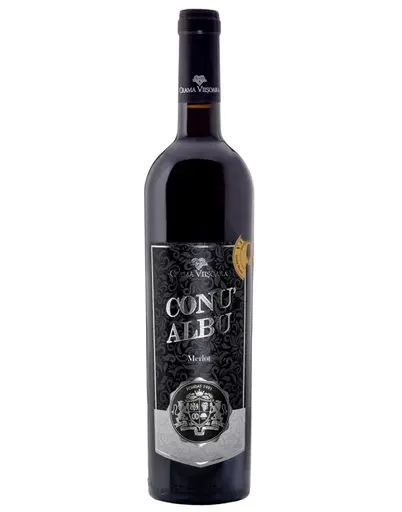 Crama Viisoara Conu Albu Merlot Rosu Sec