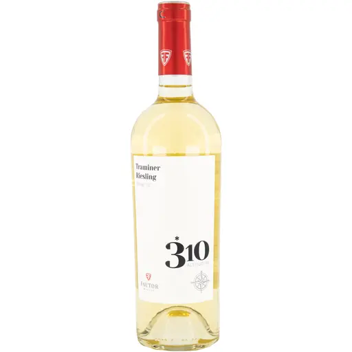 Vin Alb Fautor 310 Altitudine, Traminer & Rhiesling, Sec