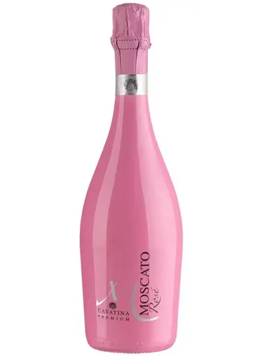 Spumant Cavatina Premium, Muscat Sparkling Rose Bottle