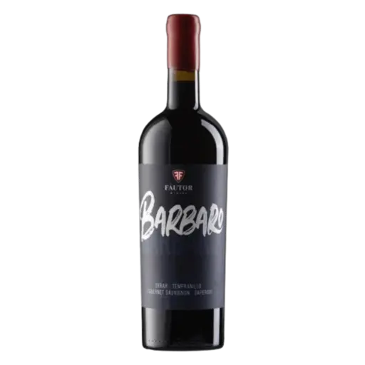 Vin Rosu Fautor Barbaro Syrah&Tempranillo-Cabernet Sauvignon&Saperavi, Sec